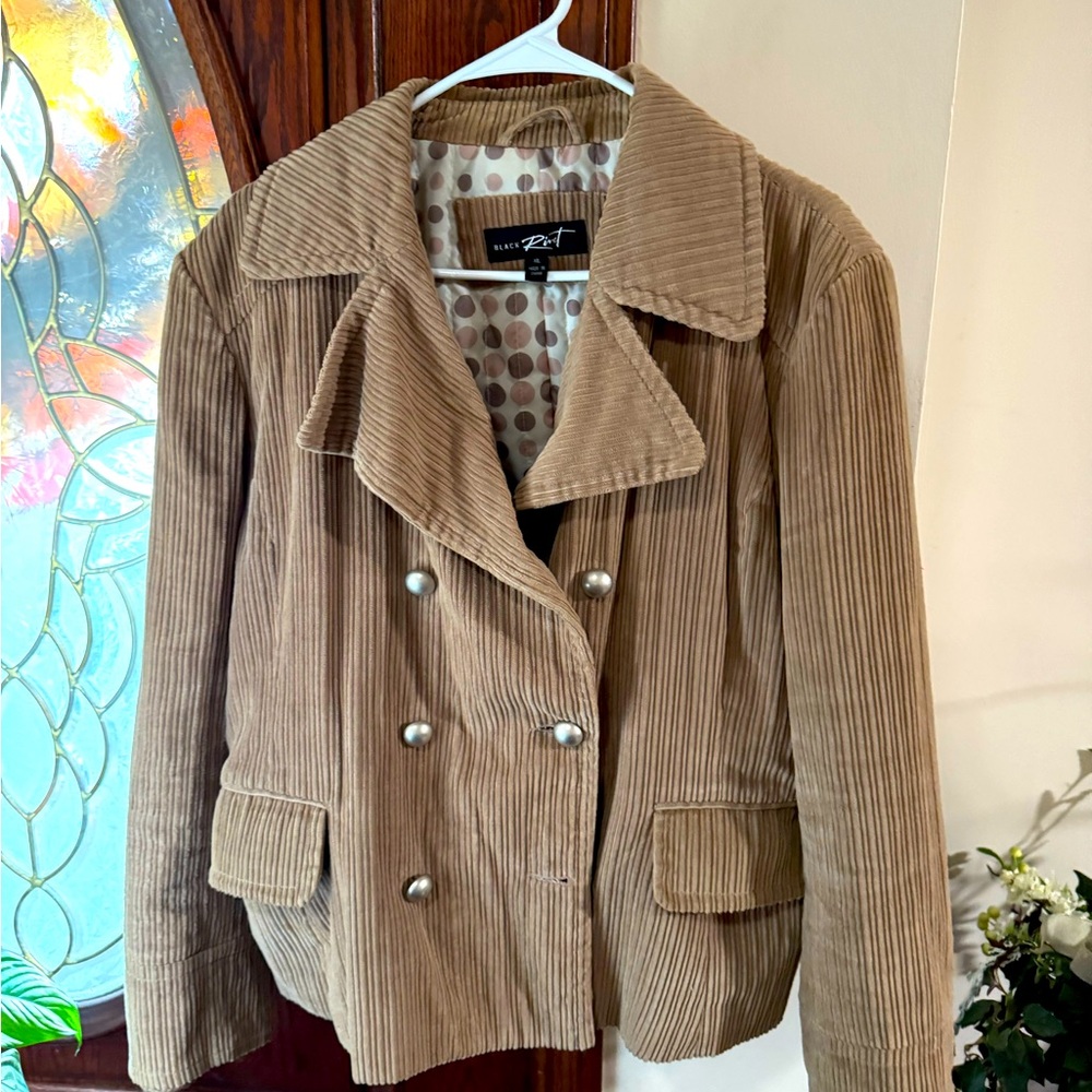 Corduroy tan jacket